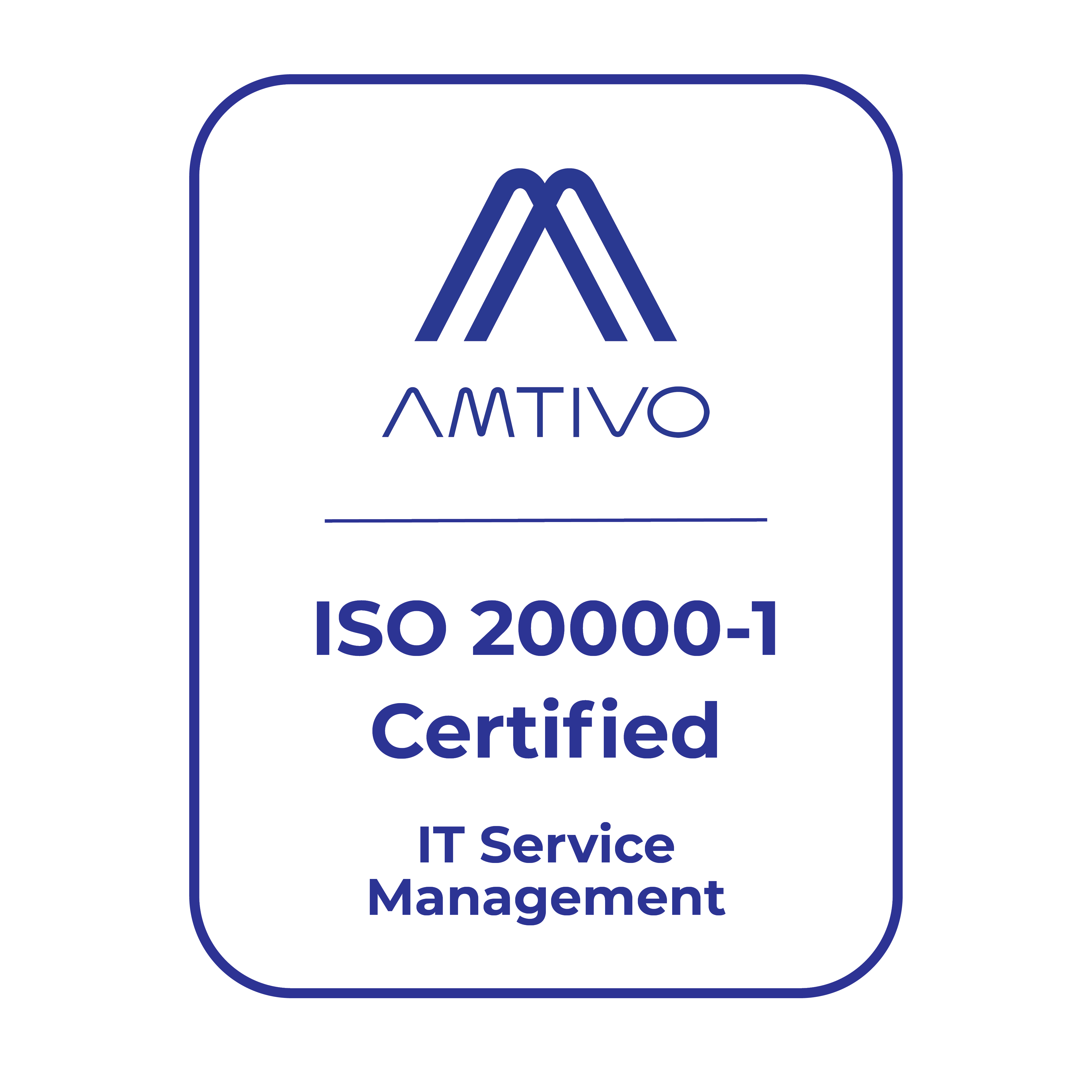 Ergo has achieved ISO 20000-1