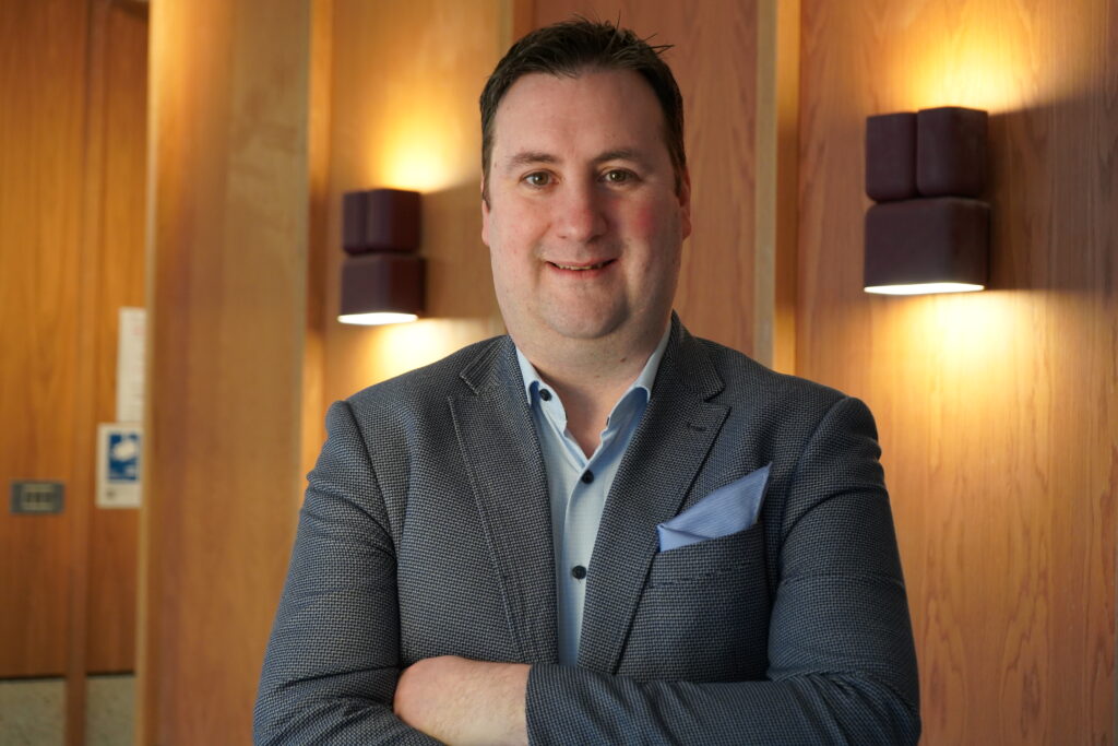 Photography of Conal O’Donnell appointed as Chief Executive Officer of Ergo on February 2026